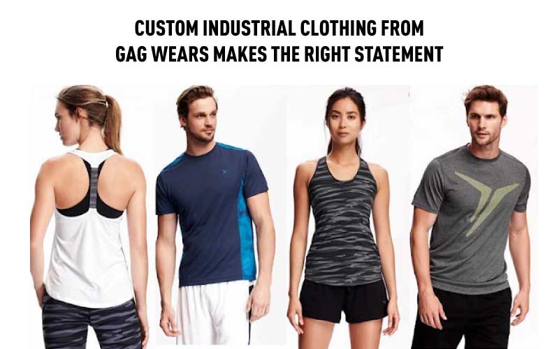 Custom Industrial Clothing From Sport Wear Manufacturers Makes the Right Statement